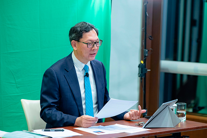 The webinar was moderated by Mr Norman Chan, Senior Adviser of the AoF.